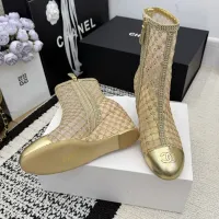 Cheap Chanel Boots For Women #1409912 Replica Wholesale [$160.00 USD] [ITEM#1409912] on Replica Chanel Boots