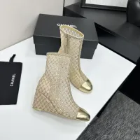Cheap Chanel Boots For Women #1409912 Replica Wholesale [$160.00 USD] [ITEM#1409912] on Replica Chanel Boots