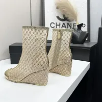 Cheap Chanel Boots For Women #1409912 Replica Wholesale [$160.00 USD] [ITEM#1409912] on Replica Chanel Boots