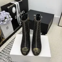 Cheap Chanel Boots For Women #1409915 Replica Wholesale [$160.00 USD] [ITEM#1409915] on Replica Chanel Boots