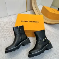 Cheap Louis Vuitton Boots For Women #1409917 Replica Wholesale [$125.00 USD] [ITEM#1409917] on Replica Louis Vuitton Boots