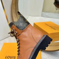 Cheap Louis Vuitton Boots For Women #1409919 Replica Wholesale [$130.00 USD] [ITEM#1409919] on Replica Louis Vuitton Boots