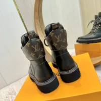 Cheap Louis Vuitton Boots For Women #1409920 Replica Wholesale [$130.00 USD] [ITEM#1409920] on Replica Louis Vuitton Boots