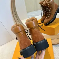 Cheap Louis Vuitton Boots For Women #1409921 Replica Wholesale [$130.00 USD] [ITEM#1409921] on Replica Louis Vuitton Boots