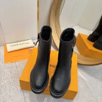 Cheap Louis Vuitton Boots For Women #1409924 Replica Wholesale [$130.00 USD] [ITEM#1409924] on Replica Louis Vuitton Boots