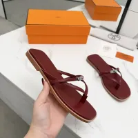Cheap Hermes Slippers For Women #1409945 Replica Wholesale [$82.00 USD] [ITEM#1409945] on Replica Hermes Slippers