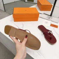Cheap Hermes Slippers For Women #1409945 Replica Wholesale [$82.00 USD] [ITEM#1409945] on Replica Hermes Slippers