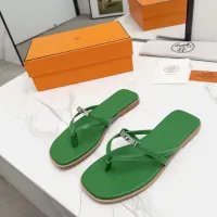 Cheap Hermes Slippers For Women #1409946 Replica Wholesale [$82.00 USD] [ITEM#1409946] on Replica Hermes Slippers