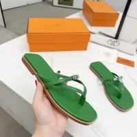 Cheap Hermes Slippers For Women #1409946 Replica Wholesale [$82.00 USD] [ITEM#1409946] on Replica Hermes Slippers
