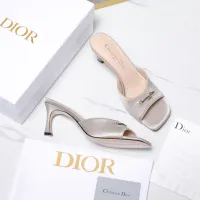Cheap Christian Dior Slippers For Women #1409949 Replica Wholesale [$98.00 USD] [ITEM#1409949] on Replica Christian Dior Slippers