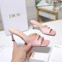 Cheap Christian Dior Slippers For Women #1409950 Replica Wholesale [$98.00 USD] [ITEM#1409950] on Replica Christian Dior Slippers