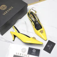 Cheap Versace Sandal For Women #1409983 Replica Wholesale [$118.00 USD] [ITEM#1409983] on Replica Versace Sandal