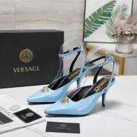 Cheap Versace Sandal For Women #1409989 Replica Wholesale [$118.00 USD] [ITEM#1409989] on Replica Versace Sandal