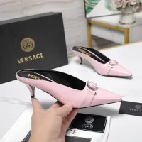 Cheap Versace Slippers For Women #1409993 Replica Wholesale [$118.00 USD] [ITEM#1409993] on Replica Versace Slippers