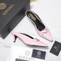 Cheap Versace Slippers For Women #1409993 Replica Wholesale [$118.00 USD] [ITEM#1409993] on Replica Versace Slippers
