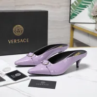 Cheap Versace Slippers For Women #1409995 Replica Wholesale [$118.00 USD] [ITEM#1409995] on Replica Versace Slippers