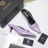Cheap Versace Slippers For Women #1409995 Replica Wholesale [$118.00 USD] [ITEM#1409995] on Replica Versace Slippers