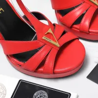 Cheap Versace Sandal For Women #1410000 Replica Wholesale [$118.00 USD] [ITEM#1410000] on Replica Versace Sandal
