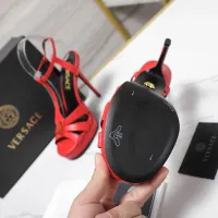 Cheap Versace Sandal For Women #1410000 Replica Wholesale [$118.00 USD] [ITEM#1410000] on Replica Versace Sandal