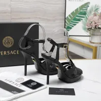 Cheap Versace Sandal For Women #1410001 Replica Wholesale [$118.00 USD] [ITEM#1410001] on Replica Versace Sandal