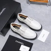 Cheap Chanel Leather Shoes For Women #1410023 Replica Wholesale [$122.00 USD] [ITEM#1410023] on Replica Chanel Leather Shoes