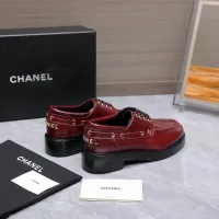 Cheap Chanel Leather Shoes For Women #1410024 Replica Wholesale [$122.00 USD] [ITEM#1410024] on Replica Chanel Leather Shoes