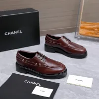 Cheap Chanel Leather Shoes For Women #1410025 Replica Wholesale [$122.00 USD] [ITEM#1410025] on Replica Chanel Leather Shoes
