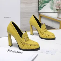 Cheap Yves Saint Laurent YSL High-Heeled Shoes For Women #1410054 Replica Wholesale [$128.00 USD] [ITEM#1410054] on Replica Yves Saint Laurent YSL High-Heeled Shoes