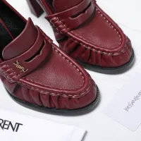 Cheap Yves Saint Laurent YSL High-Heeled Shoes For Women #1410060 Replica Wholesale [$128.00 USD] [ITEM#1410060] on Replica Yves Saint Laurent YSL High-Heeled Shoes