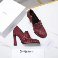 Cheap Yves Saint Laurent YSL High-Heeled Shoes For Women #1410060 Replica Wholesale [$128.00 USD] [ITEM#1410060] on Replica Yves Saint Laurent YSL High-Heeled Shoes