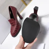 Cheap Yves Saint Laurent YSL High-Heeled Shoes For Women #1410060 Replica Wholesale [$128.00 USD] [ITEM#1410060] on Replica Yves Saint Laurent YSL High-Heeled Shoes