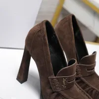 Cheap Yves Saint Laurent YSL High-Heeled Shoes For Women #1410063 Replica Wholesale [$128.00 USD] [ITEM#1410063] on Replica Yves Saint Laurent YSL High-Heeled Shoes