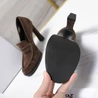 Cheap Yves Saint Laurent YSL High-Heeled Shoes For Women #1410063 Replica Wholesale [$128.00 USD] [ITEM#1410063] on Replica Yves Saint Laurent YSL High-Heeled Shoes