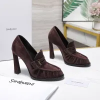 Cheap Yves Saint Laurent YSL High-Heeled Shoes For Women #1410064 Replica Wholesale [$128.00 USD] [ITEM#1410064] on Replica Yves Saint Laurent YSL High-Heeled Shoes