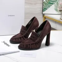 Cheap Yves Saint Laurent YSL High-Heeled Shoes For Women #1410064 Replica Wholesale [$128.00 USD] [ITEM#1410064] on Replica Yves Saint Laurent YSL High-Heeled Shoes