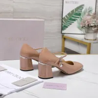 Cheap Jimmy Choo High-Heeled Shoes For Women #1410070 Replica Wholesale [$115.00 USD] [ITEM#1410070] on Replica Jimmy Choo High-Heeled Shoes