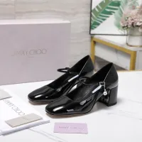 Cheap Jimmy Choo High-Heeled Shoes For Women #1410077 Replica Wholesale [$115.00 USD] [ITEM#1410077] on Replica Jimmy Choo High-Heeled Shoes