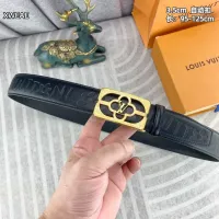 Cheap Louis Vuitton AAA Quality Belts For Men #1410082 Replica Wholesale [$60.00 USD] [ITEM#1410082] on Replica Louis Vuitton AAA Quality Belts