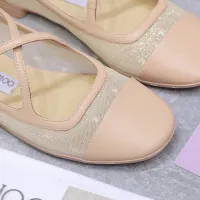 Cheap Jimmy Choo Flat Shoes For Women #1410087 Replica Wholesale [$108.00 USD] [ITEM#1410087] on Replica Jimmy Choo Flat Shoes