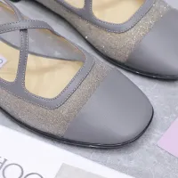 Cheap Jimmy Choo Flat Shoes For Women #1410088 Replica Wholesale [$108.00 USD] [ITEM#1410088] on Replica Jimmy Choo Flat Shoes