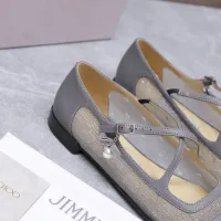 Cheap Jimmy Choo Flat Shoes For Women #1410088 Replica Wholesale [$108.00 USD] [ITEM#1410088] on Replica Jimmy Choo Flat Shoes
