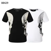 Cheap Philipp Plein PP T-Shirts Short Sleeved For Men #1410124 Replica Wholesale [$27.00 USD] [ITEM#1410124] on Replica Philipp Plein PP T-Shirts