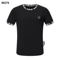Cheap Philipp Plein PP T-Shirts Short Sleeved For Men #1410136 Replica Wholesale [$27.00 USD] [ITEM#1410136] on Replica Philipp Plein PP T-Shirts