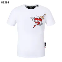 Cheap Philipp Plein PP T-Shirts Short Sleeved For Men #1410137 Replica Wholesale [$27.00 USD] [ITEM#1410137] on Replica Philipp Plein PP T-Shirts