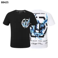 Cheap Philipp Plein PP T-Shirts Short Sleeved For Men #1410140 Replica Wholesale [$27.00 USD] [ITEM#1410140] on Replica Philipp Plein PP T-Shirts