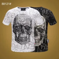 Cheap Philipp Plein PP T-Shirts Short Sleeved For Men #1410148 Replica Wholesale [$27.00 USD] [ITEM#1410148] on Replica Philipp Plein PP T-Shirts