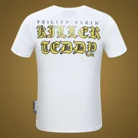 Cheap Philipp Plein PP T-Shirts Short Sleeved For Men #1410155 Replica Wholesale [$27.00 USD] [ITEM#1410155] on Replica Philipp Plein PP T-Shirts