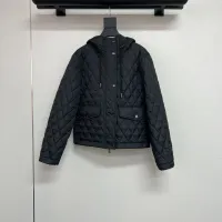 Cheap Burberry Down Feather Coat Long Sleeved For Women #1410239 Replica Wholesale [$145.00 USD] [ITEM#1410239] on Replica Burberry Down Feather Coat