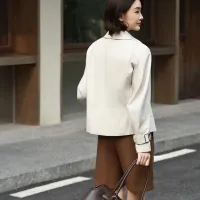 Cheap Burberry Trench Coat Long Sleeved For Women #1410240 Replica Wholesale [$132.00 USD] [ITEM#1410240] on Replica Burberry Trench Coat