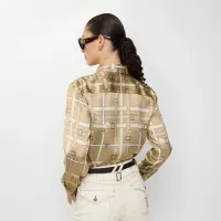 Cheap Burberry Shirts Long Sleeved For Women #1410292 Replica Wholesale [$76.00 USD] [ITEM#1410292] on Replica Burberry Shirts